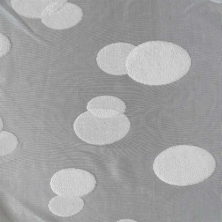 Factory Supply Voile Curtain lightweight spot elengant Living Room sheer_organza_fabric